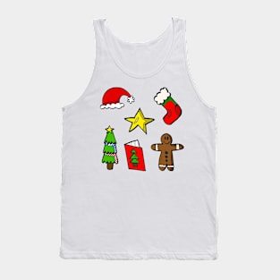 Cute Christmas Decorations Pack Tank Top